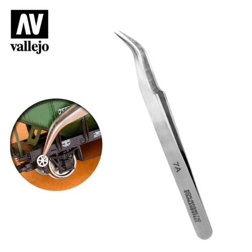 Vallejo Hobby Tools - Curved Tweezers
